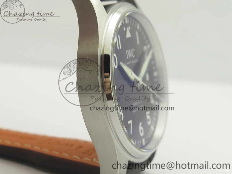 MIROTIME 0709 Practical MARK XVIII ANTOINE DE SAINT EXUPÉRY IW327003 SS MKS 1:1 Best Edition on Brown Leather MIYOTA 7193